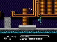 une photo d'Ã©cran de Wrath Of The Black Manta sur Nintendo Nes